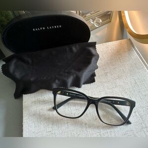 Black Ralph Lauren Glasses Frames